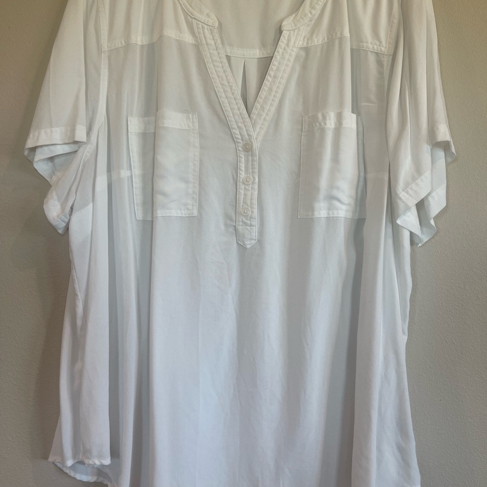 Torrid White Blouse - Picture 1 of 1